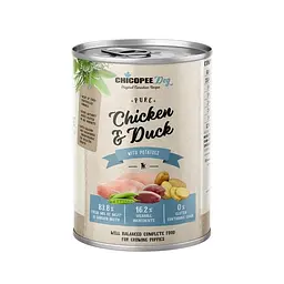 Консерви Chicopee (Чикопі) Dog Junior Pure Chicken & Duck 400 г х 6 шт для цуценят курка з качкою