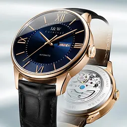 Наручний годинник чоловічий Carnival Atlantis Золотий (2629) - мініатюра 4
