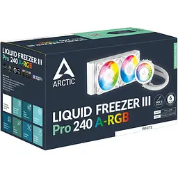 Система водяного охолодження Arctic Liquid Freezer III Pro 240 A-RGB White (ACFRE00186A) [148106] - мініатюра 6