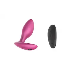 Анальна пробка з вібрацією We-Vibe Ditto+ Cosmic Pink з пультом та керуванням з телефону - мініатюра 2