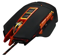 Миша GM-6 "Hazard", Black, USB, оптична Canyon teh0028177 - мініатюра 3