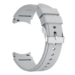 Ремінець для Samsung Galaxy Watch 5 Pro 45mm - сірий ширина кріплення 20мм силікон Watchbands Galaxy Classic (W43-8WB66987098) - мініатюра 2