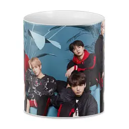 Кружка GeekLand Bangtan Boys BTS 02.31 блакитний дім - мініатюра 2