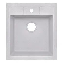 Кухонна мийка Lidz 460x515/200 GRA-09 (LIDZGRA09460515200), Сірий