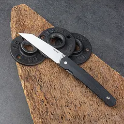 Ніж складаний туристичний Ruike Fang P865-B, (9.1 см) 14C28N/G10 чорний - мініатюра 7