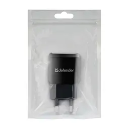 Зарядное устройство для Defender EPA-13 black, 2xUSB, 5V/2.1A, package (83840) - миниатюра 3