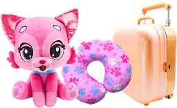 Іграшковий набір з валізкою Rosie Lovable Luggables 2511001 Різнокольоровий shop (815887029491) - мініатюра 3