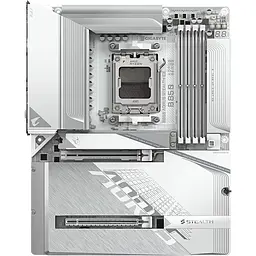 Материнська плата Gigabyte B850 AORUS STEALTH ICE (B850 AORUS STEALTH ICE) (Socket AM5, AMD B850, ATX)