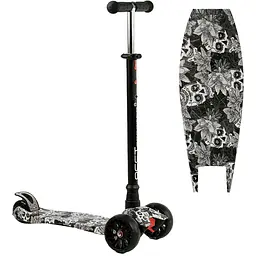 Самокат Best Scooter 75.5-87х55.5х13 см Різнобарвний 000254968