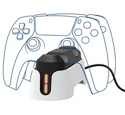 Зарядна станція для геймпадів Trust GXT 228 for PS5 White - мініатюра 6