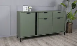 Комод Lagom широкий Нео димчастий зелений - мініатюра 3