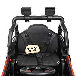 Дитячий електромобіль-джип Bambi M 4198EBLR-3 з музикою та світлом - мініатюра 7
