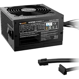 Блок живлення 750 Вт, System Power 11, Black, 80+ Bronze be quiet! teh0028983 - мініатюра 2