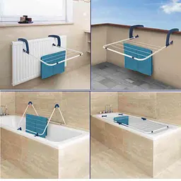Сушарка для білизни підлогова Casa Si Flex Dry 4in1 White (CS92970D05), Білий - мініатюра 4