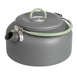 Набір посуду Bo-Camp Explorer XL 4 Pieces Hard Anodized Grey/Green (2200249) (DAS302116) - мініатюра 8