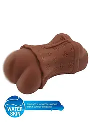 Реалістичний мастурбатор із вібрацією Bangers - Super Wet Tight Twat Vibr Hidden Desire 17032Brown 90708