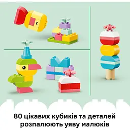 Конструктор LEGO DUPLO Коробка кубиків для яскравих творчих збірок (10479) - мініатюра 10