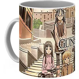 Кухоль GeekLand Gunslinger Girl Школа вбивць GG 01.04 330 мл білий - мініатюра 3