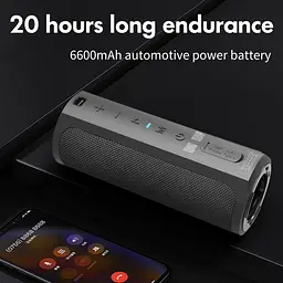 Портативна акустика Xdobo Hero 1999 50W до 20 годин роботи бездротова чорна - мініатюра 5
