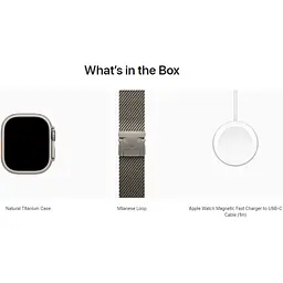 Смарт-годинник Apple Watch Ultra 2 49mm Natural Titanium Case with Natural Titanium Milanese Loop Medium (MX5R3) [114925] - мініатюра 4