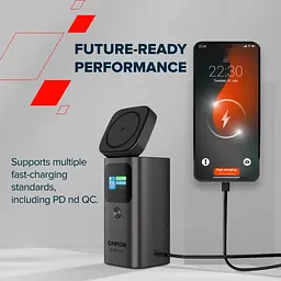Батарея універсальна Canyon 15000mAh OnPower 150 Qi2 magnetic Grey (CNS-CPB150DG) - мініатюра 9