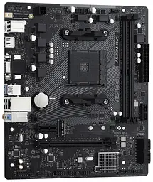 Материнська плата AM4 (A520) ASRock A520M-HVS, A520, 2xDDR4, Int.Video(CPU), 4xSATA3, 1xM.2, 1xPCI-E 16x 3.0, 1xPCI-E 1x 3.0, ALC887, RTL8111H, 6xUSB3.2/6xUSB2.0, VGA/HDMI, MicroATX - мініатюра 3
