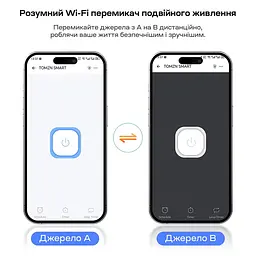 Автоматичний перемикач (АВР) під DIN-рейку з Wi-Fi TOMZN TOQ7e-125/4P 125A 4 полюси (51-00121) - мініатюра 21