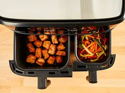 Аерогриль Tefal Dual EasyFry & Grill AirFryer чорний 2700 Вт (EY905B10) - мініатюра 13