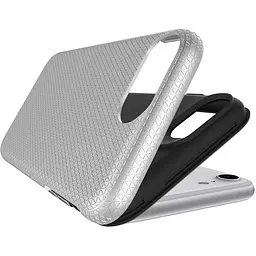 Чохол-накладка Toto Triangle TPU+PC Case Apple iPhone 7/8/SE 2020 Silver - мініатюра 2