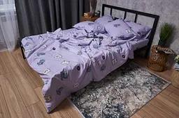 Комплект постільної білизни Moon&Star Бязь Gold Люкс Hello Kitty двоспальний 175х210 наволочки 2х50х70 - мініатюра 4