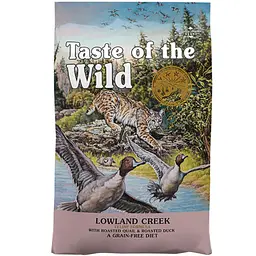 Сухий корм для котів Taste of the Wild Lowland Creek Feline Formula з качкою та смаженою перепілкою 6.6 кг 9768-HT77