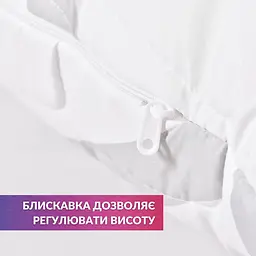 Набір подушок 2 шт Elegantly 50х70 см з блискавкою штучний пух (8-35570) - мініатюра 5