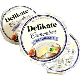 Сир камамбер Delikate camembert naturalny 120 г