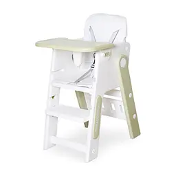 Стілець для годування Mealux Feedo White/Green (KD-F033 White/Green)
