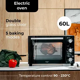 Духова шафа Adler AD 6028 60 л настільна з конвекцією та грилем - мініатюра 8