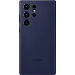 Чохол-накладка Samsung Silicone Cover для Samsung Galaxy S23 Ultra SM-S918 Navy (EF-PS918TNEGRU) - мініатюра 1
