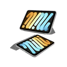 Чохол до планшета BeCover Tri Fold Hard TPU Apple iPad Mini 7 2024 Gray (712446) - мініатюра 5