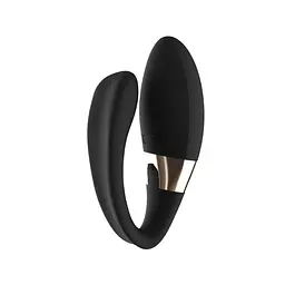 Вібратор для пар Lelo Tiani Harmony 9 см (чорний) - мініатюра 2