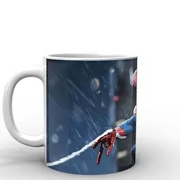 Кухоль GeekLand Людина-Павук Spider-Man павутина SM.02.029 330 мл білий - мініатюра 2