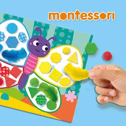 Набір для творчості SES Creative Montessori Сортуй кольори та матеріали (14062S) - мініатюра 6