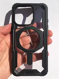 Оригінальний протиударний чохол для iPhone 16 Pro UAG Plasma XTE MagSafe Black 11447411404G з підставкою - мініатюра 6