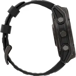 Смарт-годинник Garmin Fenix 8 Pro AMOLED Sapphire 51mm Carbon Gray DLC Titanium with Black/Pebble Gray Silicone Band (010-03199-00/01) [145029] - мініатюра 7