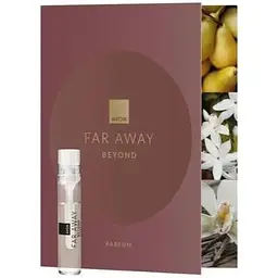 Листівка із пробним зразком Парфуми Avon Far Away Beyond для Неї 0.6 мл