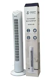 Підлоговий вентилятор SmartLine 3 швидкості, обертання, 80 см - мініатюра 2