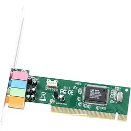 Звукова карта Pci 4CH c-media 8738 4-канальна аудіо плата