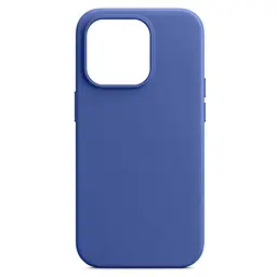 Кожаный чехол-панель для Apple iPhone 14 Pro, FAKE Leather Case, синий, искусственная кожа, премиум, противоударный, защита всего корпуса, с мягкой подкладкой, поддержка MagSafe и беспроводной зарядки, ArmorStandart (ARM64460)