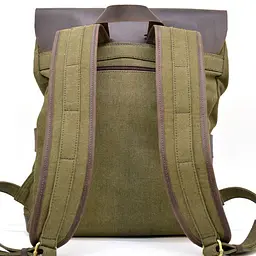 Чоловічий шкіряний рюкзак TARWA 42х33х12 см sum0026203 - мініатюра 4