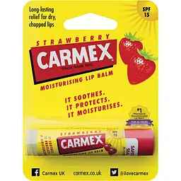 Бальзам для губ у стіку Carmex зі смаком суниці 4.25 г