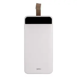 Універсальна мобільна батарея Remax RPP-184 40000mAh з ліхтарем (Білий) - мініатюра 2