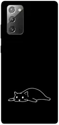 TPU чохол Demsky Lazy cat для Samsung Galaxy Note 20